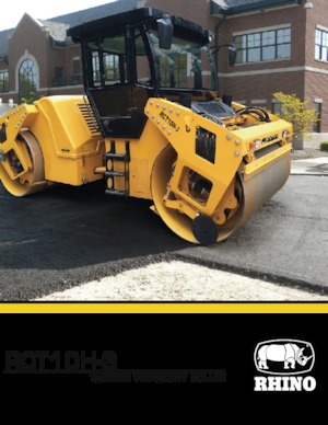 Tandem-Vibrowalzen RHINO RCT10H3