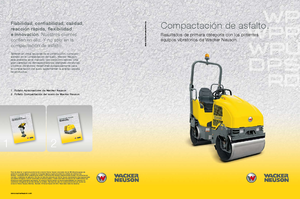 Tandem-Vibrowalzen Wacker RD 16-90