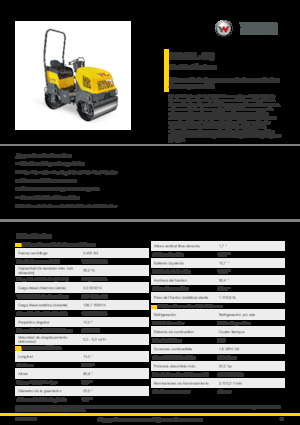 Tandem-Vibrowalzen Wacker Neuson RD12L-90