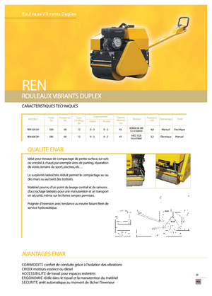 Tandem-Vibrowalzen Enar REN 550 GH