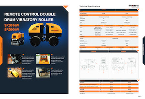 Tandem-Vibrowalzen Shantui SRD016W 