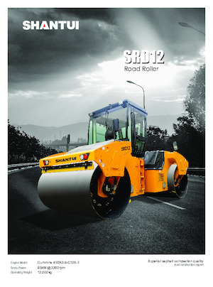 Tandem-Vibrowalzen Shantui SRD12 