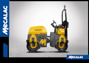 Tandem-Vibrowalzen Mecalac TV1000