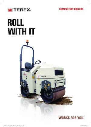 Tandem-Vibrowalzen Terex TV 900