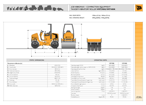 Tandem-Vibrowalzen JCB-Vibromax VMT 400 K
