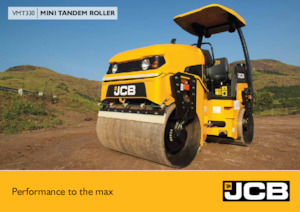 Tandem-Vibrowalzen JCB VMT330