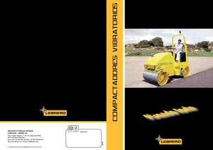 Tandem-Vibrowalzen Lebrero VTA 202-100
