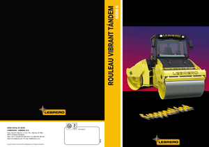 Tandem-Vibrowalzen Lebrero VTA 80