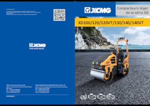 Tandem-Vibrowalzen XCMG XD120