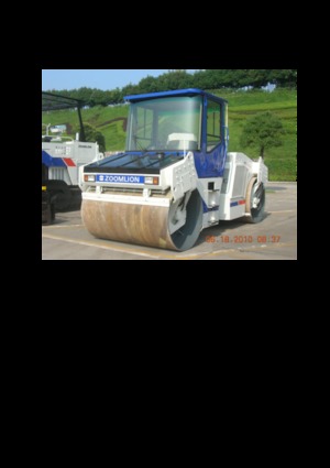 Tandem-Vibrowalzen Zoomlion YZC13H