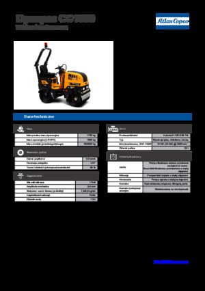 Tandem-Vibrowalzen Dynapac CC 1000