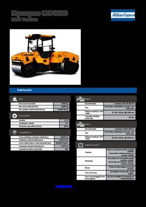 Tandem-Vibrowalzen Dynapac CC 4200