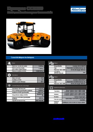 Tandem-Vibrowalzen Dynapac CC 5200