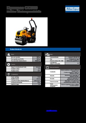 Tandem-Vibrowalzen Dynapac CC 900