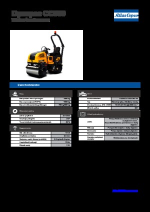 Tandem-Vibrowalzen Dynapac CC 900