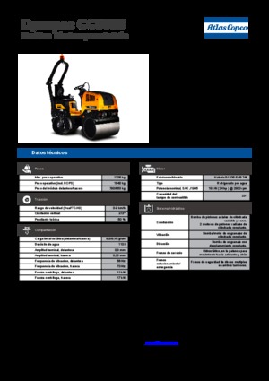 Tandem-Vibrowalzen Dynapac CC 900 S