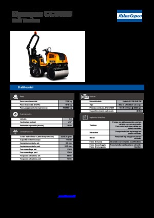 Tandem-Vibrowalzen Dynapac CC 900 S 