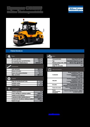 Tandem-Vibrowalzen Dynapac CG 2300 