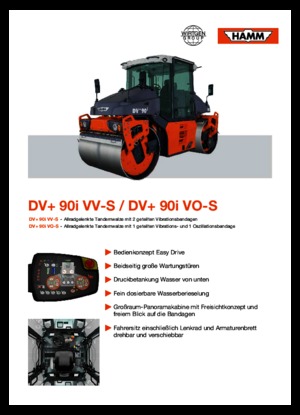 Tandem-Vibrowalzen Hamm DV+ 90i VV-S