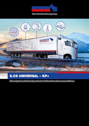Schiebeplanen Plateausattelanhänger Schmitz Cargobull S.CS UNIVERSAL-KP+