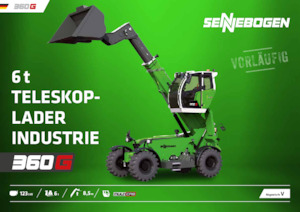 Teleskopen starr Sennebogen 360 G 