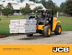 Teleskopen starr JCB 504-13 