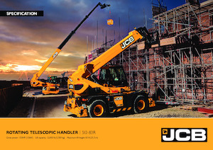Teleskopen mit Oberwagen JCB 512-83R
