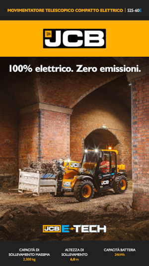 Elektro Teleskopen starr JCB 525-60E Hi-Viz 