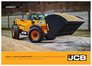 Hoflader JCB 536-95 AGRI