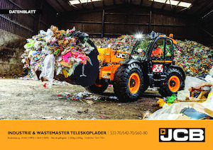 Teleskopen starr JCB 560-80 