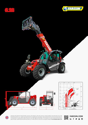 Teleskopen starr Faresin Handlers 6.26 Classic 52