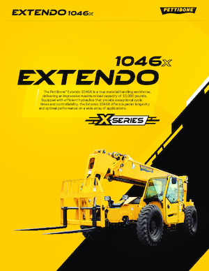 Teleskopen starr Pettibone Extendo 1046X