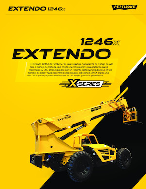 Teleskopen starr Pettibone Extendo 1246X