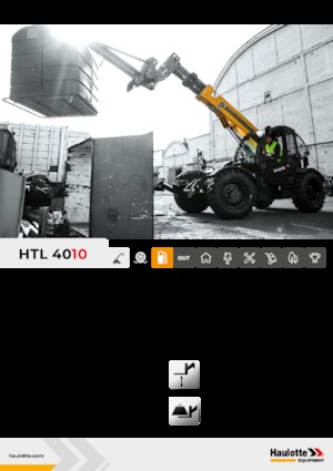 Teleskopen starr Haulotte HTL4010