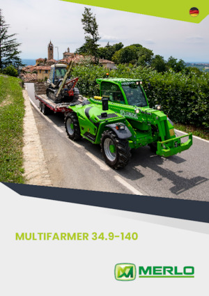 Teleskopen starr Merlo MF 34.9 CS-140-CVTRONIC