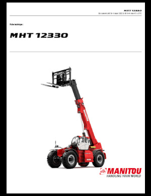 Teleskopen starr Manitou MHT 12330