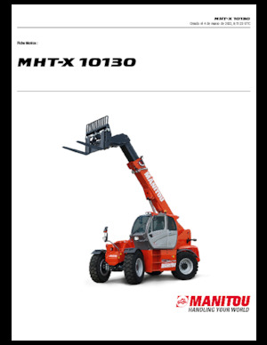 Teleskopen starr Manitou MHT-X 10130