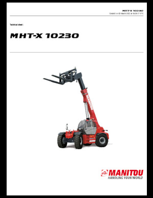 Teleskopen starr Manitou MHT-X 10230