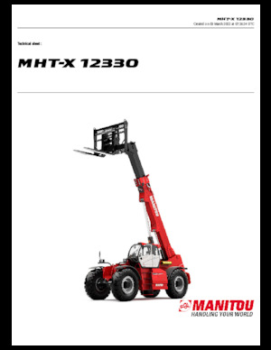 Teleskopen starr Manitou MHT-X 12330