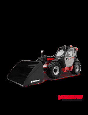 Teleskopen starr Manitou MLT 733-115 D TRACT LSU Classic
