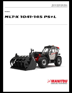 Teleskopen starr Manitou MLT-X 1041-145 PS+L