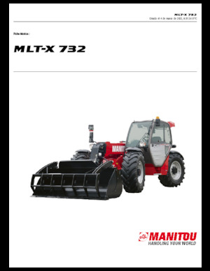 Teleskopen starr Manitou MLT-X 732