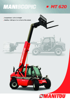 Teleskopen starr Manitou MT 620