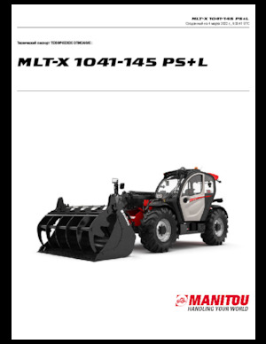 Teleskopen starr Manitou MT-X 733