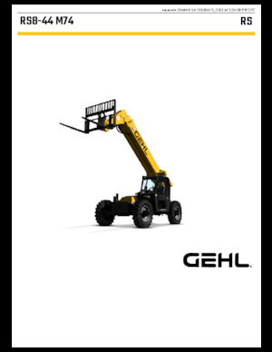 Teleskopen starr Gehl RS8-44 M74