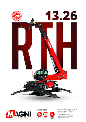 Teleskopen mit Oberwagen MAGNI RTH 13.26 SH