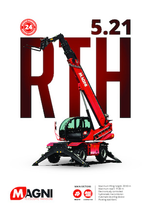 Teleskopen mit Oberwagen MAGNI RTH 5.21 SH