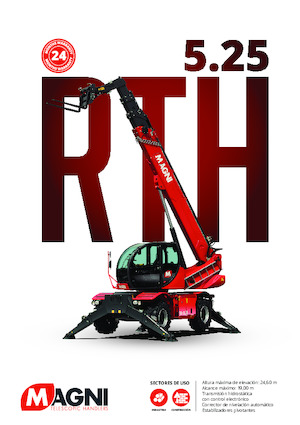 Teleskopen mit Oberwagen MAGNI RTH 5.25 SH