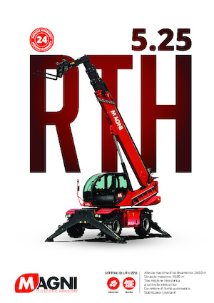 Teleskopen mit Oberwagen MAGNI RTH 5.25 SH