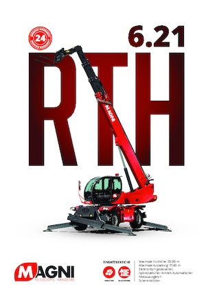 Teleskopen mit Oberwagen MAGNI RTH 6.21 SH